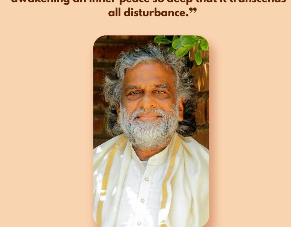 AtmaNambi spiritual quote on freedom and inner peace