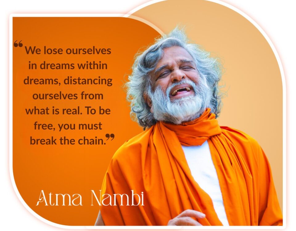 Teaching on breaking the chain of illusion to rediscover what is real.