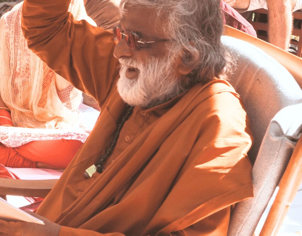 AtmaNambi teaching on fate and Kundalini energy—explaining how spiritual practice can transform destiny by elevating inner energy