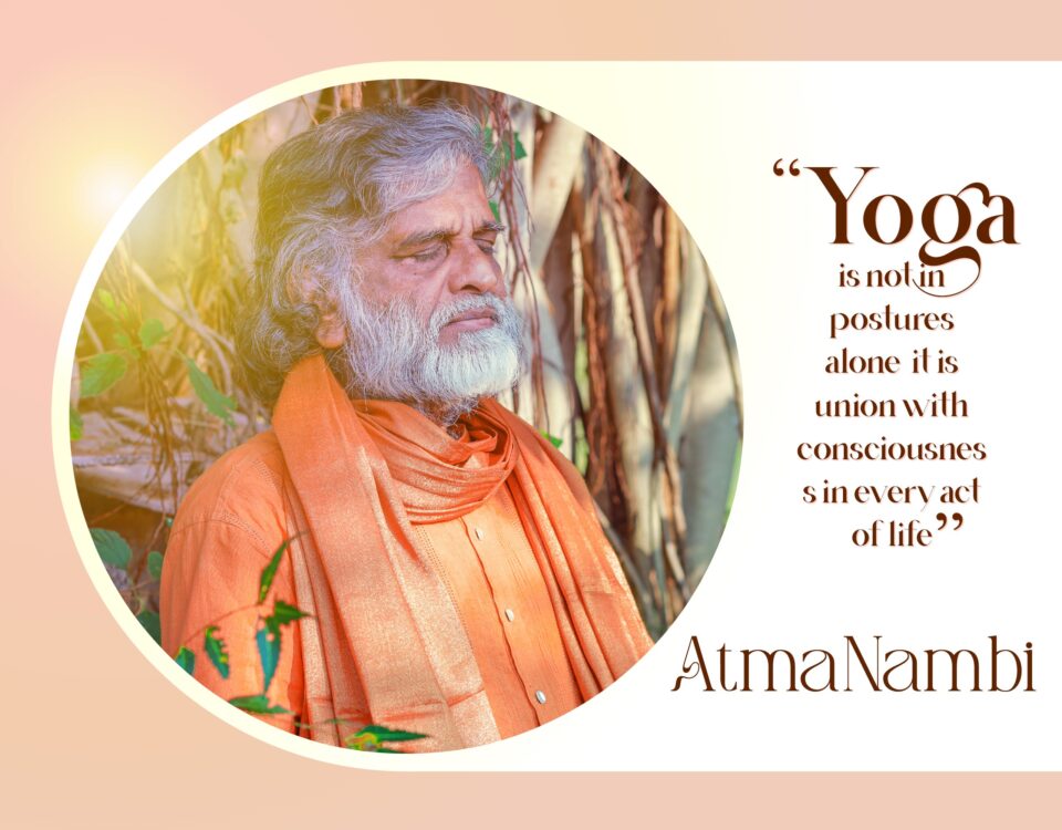Daily wisdom quote on true yoga as union with consciousness in every act of life