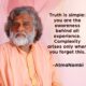 AtmaNambi in a steady, inward gaze, sharing his teaching on awareness behind all experience — that truth is simple, and complexity arises only in forgetting.