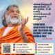 A joyful portrait of AtmaNambi looking skyward with open hands, reflecting AtmaNambi on Surrender and the truth that releasing everything to God makes the mind light and burden-free.
